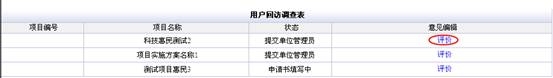 用戶回訪調查表