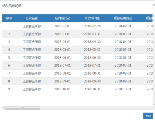 查看具體收入明細(xì)