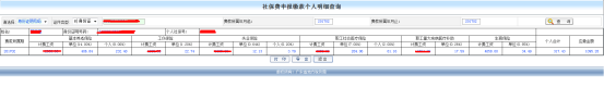 跳轉(zhuǎn)到社保費(fèi)參保個人繳費(fèi)基數(shù)查詢界面