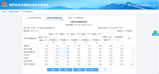 填寫(xiě)本期代收代繳稅額計(jì)算表