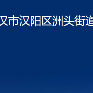 武漢市漢陽區(qū)洲頭街道辦事處各部門聯(lián)系電話