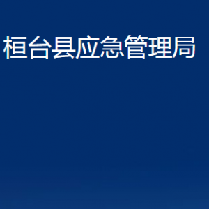 桓臺(tái)縣應(yīng)急管理局各部門對(duì)外聯(lián)系電話