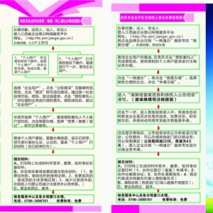 江西省農(nóng)民專業(yè)合作社變更（備案）網(wǎng)上登記辦事流