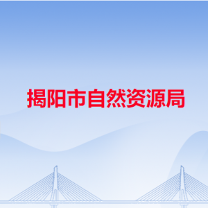 揭陽市自然資源局各辦事窗口工作時間和咨詢電話