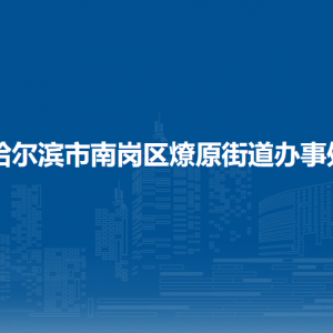 哈爾濱市南崗區(qū)燎原街道辦事處各部門(mén)職責(zé)及聯(lián)系電話