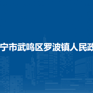 南寧市武鳴區(qū)羅波鎮(zhèn)人民政府各部門(mén)負(fù)責(zé)人和聯(lián)系電話