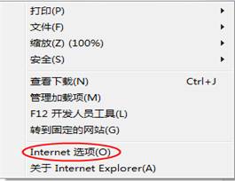 internet選項(xiàng)