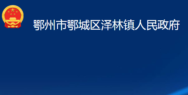 鄂州市鄂城區(qū)澤林鎮(zhèn)人民政府