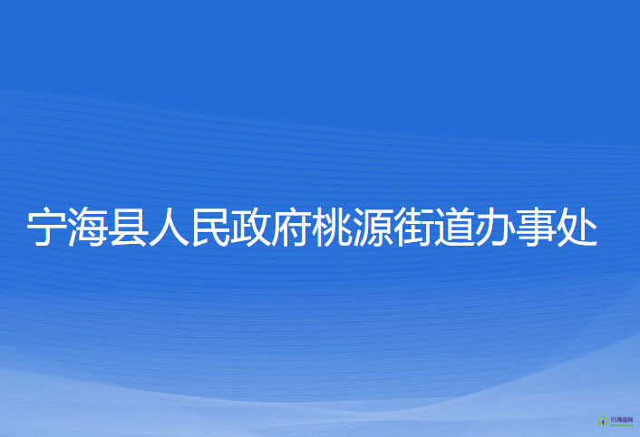 寧?？h桃源街道辦事處